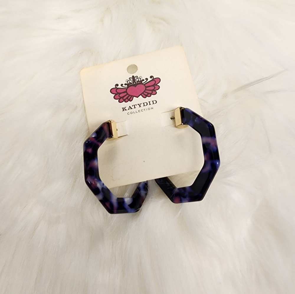 Katydid Hoop Earrings